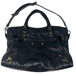 Balenciaga Classic City Bag - Black